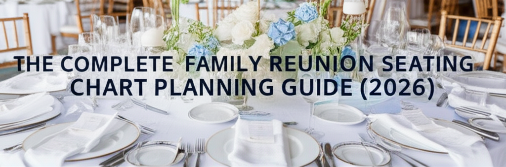 The Complete family reunion seating chart Planning Guide (2026)