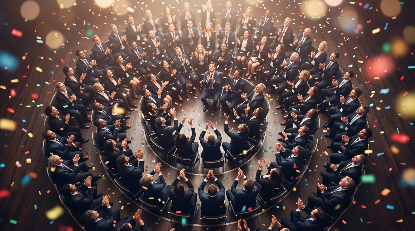 The conference seating arrangement Formula Top Event Planners Use